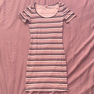 Ardene Multicolor Striped Short Sleeve Tee